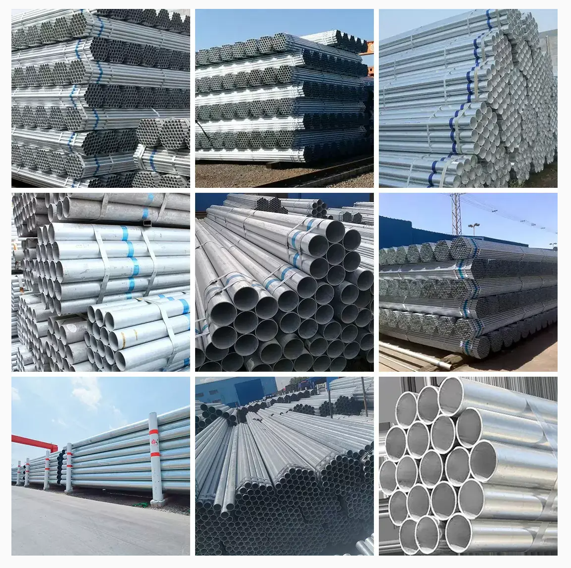 镀锌管.png DX51D Galvanized pipe