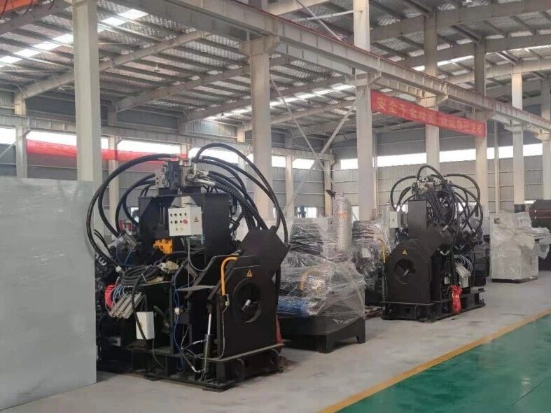 JBX1010 CNC Punching Line and Pipe Clamp Making Machine Ships Toady