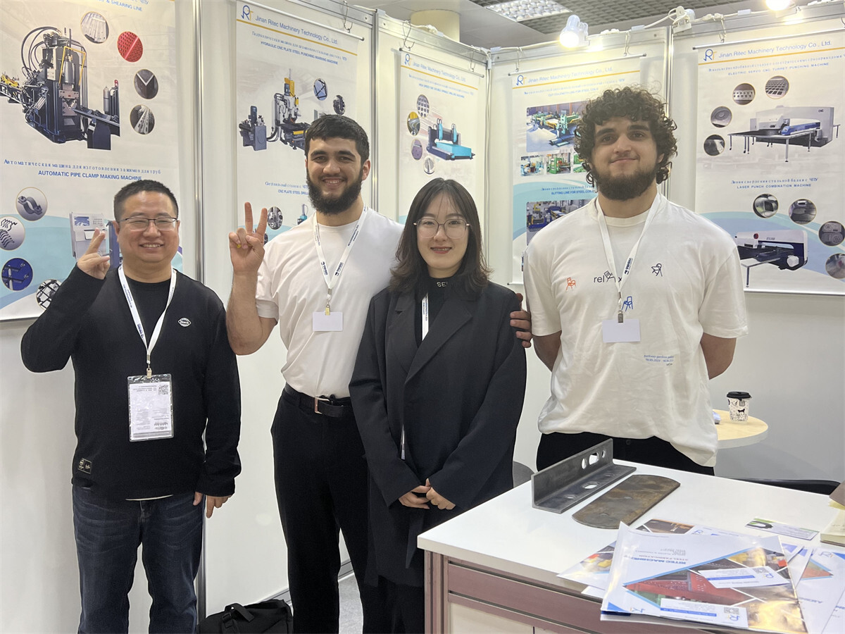 Jinan Ritec Booth Attracts Many Customers To Metalloobrabotka 2024 Exhibition
