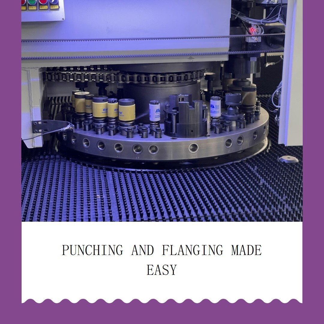 How To Ensure The Quality Of Punching And Flanging With CNC Turret Punching Machine?
