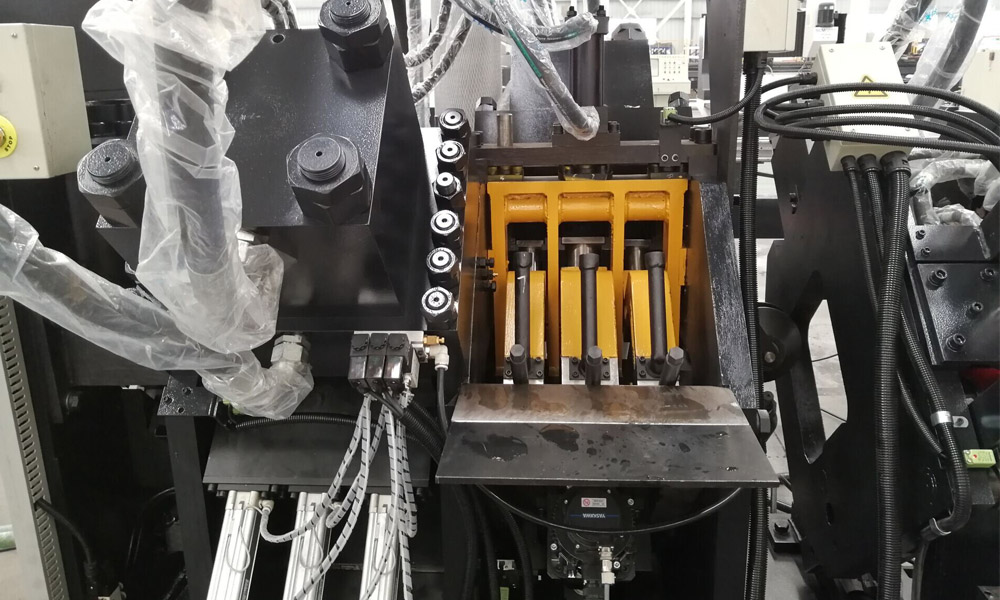 JGX Series CNC Angle Punching Marking and Shearing Line