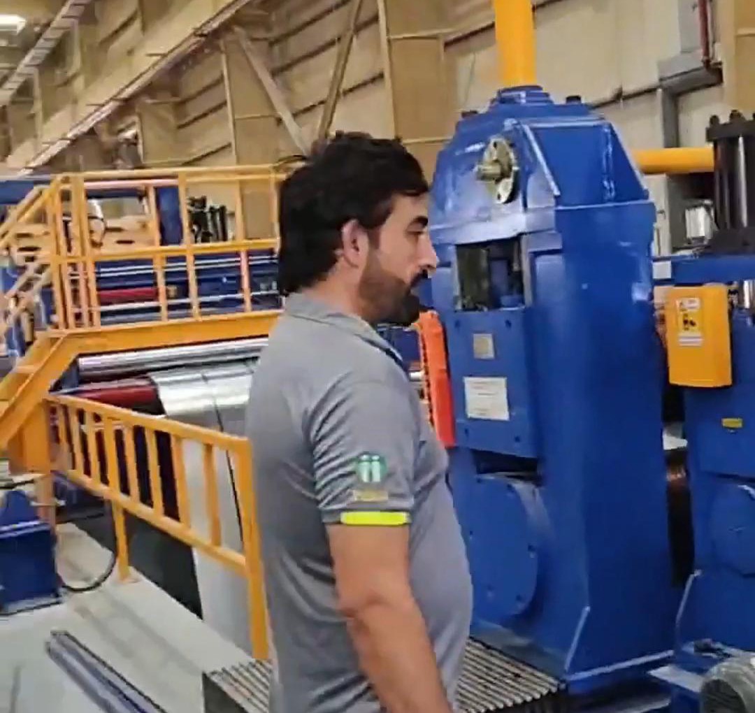 RITEC 5×1600 Metal Coil Slitting Line Delivered to Saudi Arabia