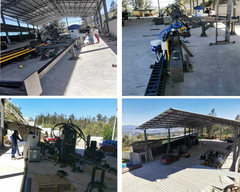 CNC-ANGLE-PUNCHING-LINE-CUSTOMER-SITE.jpg JGX1516 Reinforced CNC Angle Steel Punching Line