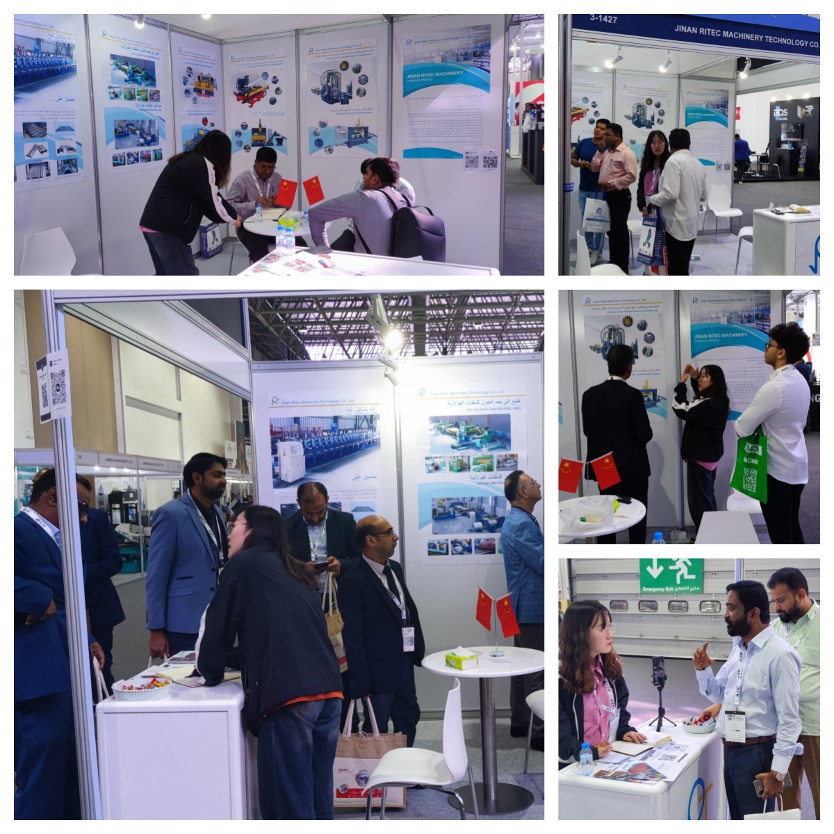 Embracing Innovation And Forging The Future: Ritec Machinery’s Brilliant Performance At Steelfab 2024 Exhibition