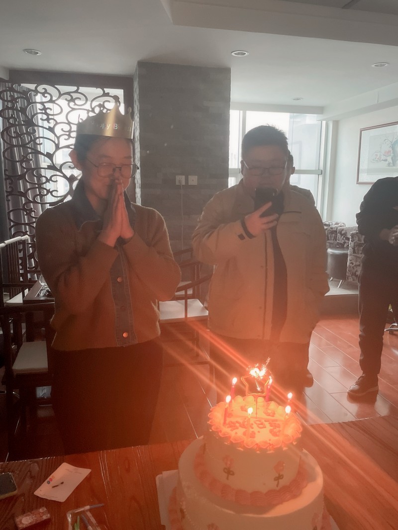 Jinan Ritec Wonderful Birthday Celebration: Thanks to Bella for the Glory Years