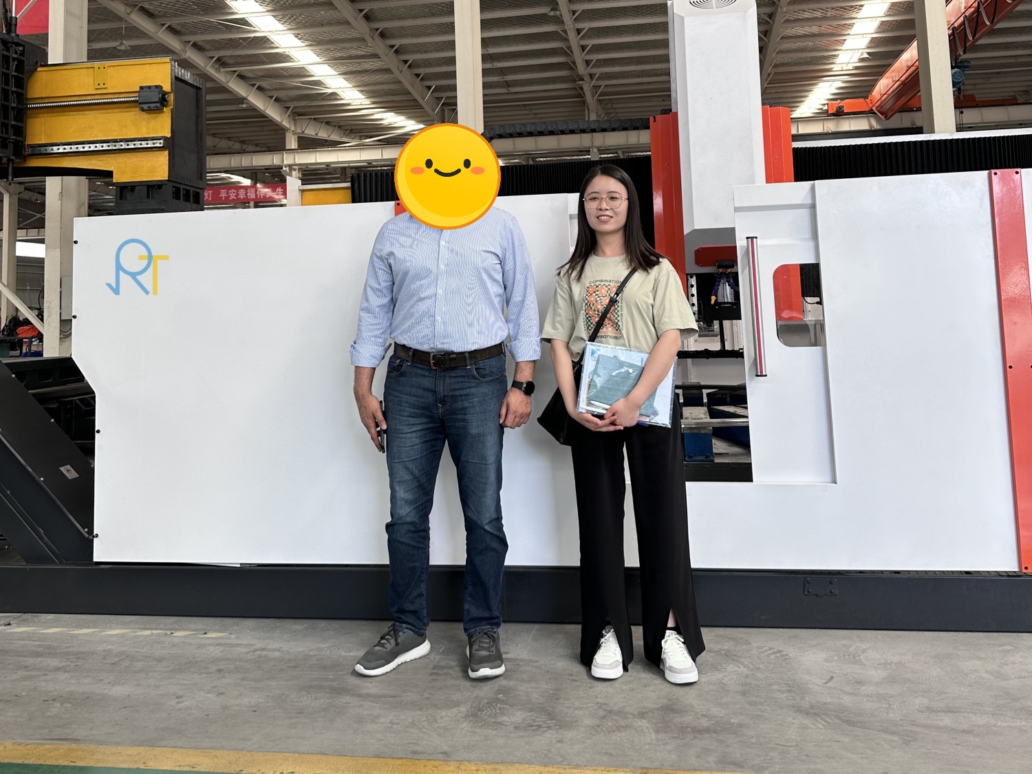 Welcome Africa Friend to Jinan Ritec!