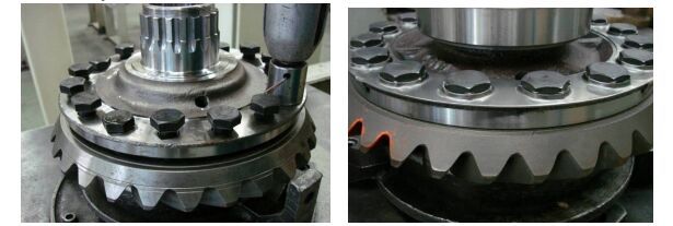 驱动桥装配图 8