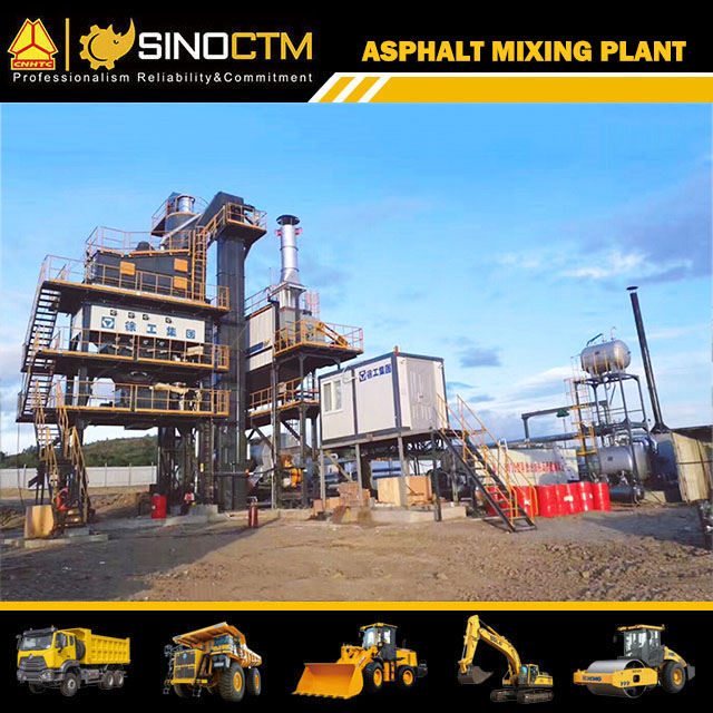 Centrale de malaxage d'asphalte LB3000