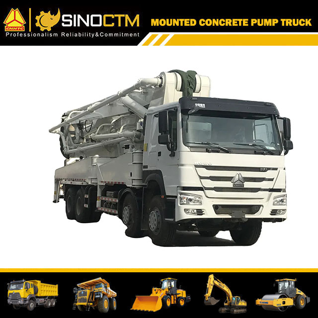 Camion pompe à béton HOWO Boom 42m