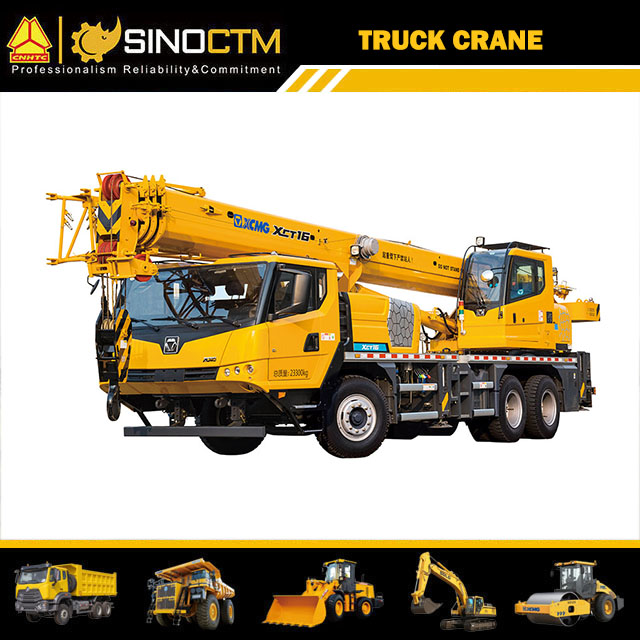 Grue de camion XCMG XCT16 16T