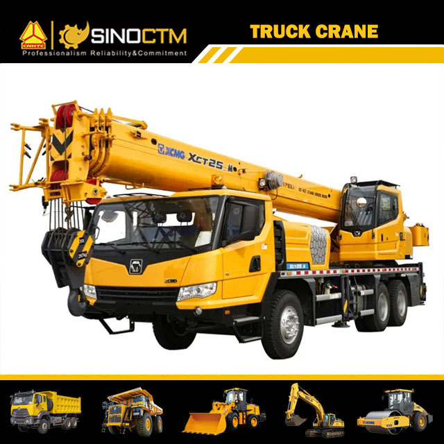 Grue sur camion XCMG XCT25-M 25T