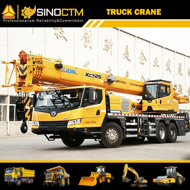 Grue sur camion XCMG XCT25L5 25T