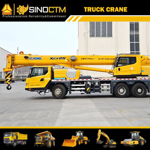 Grue sur camion XCMG XCT25L5 25T