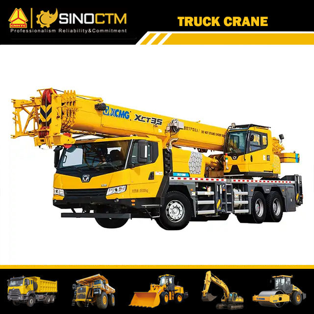 Grue sur camion XCMG XCT35 35T