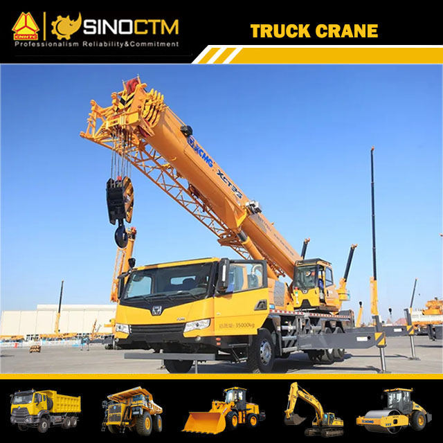 Grue sur camion XCMG XCT35 35T
