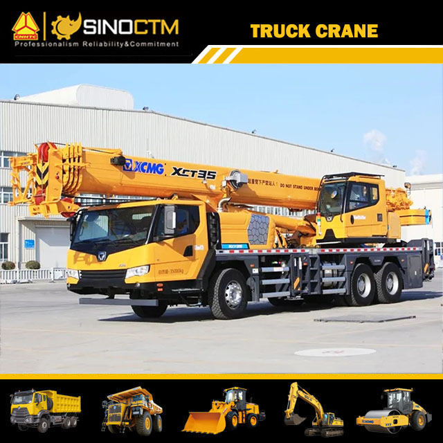 Grue sur camion XCMG XCT35 35T