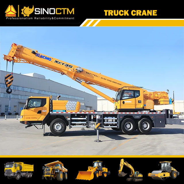 Grue sur camion XCMG XCT35 35T