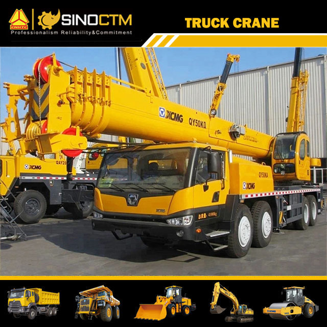 Grue de camion XCMG QY50KD 50T