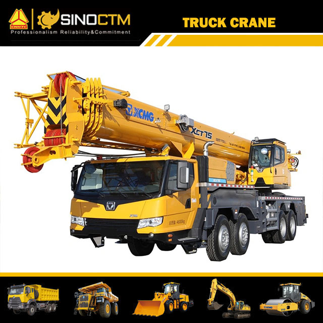Grue sur camion XCMG XCT75 75T