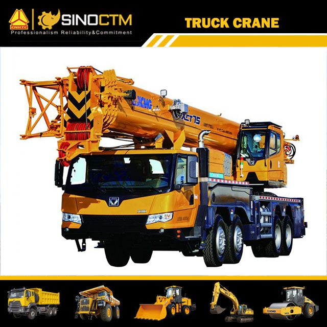 Grue sur camion XCMG XCT75 75T