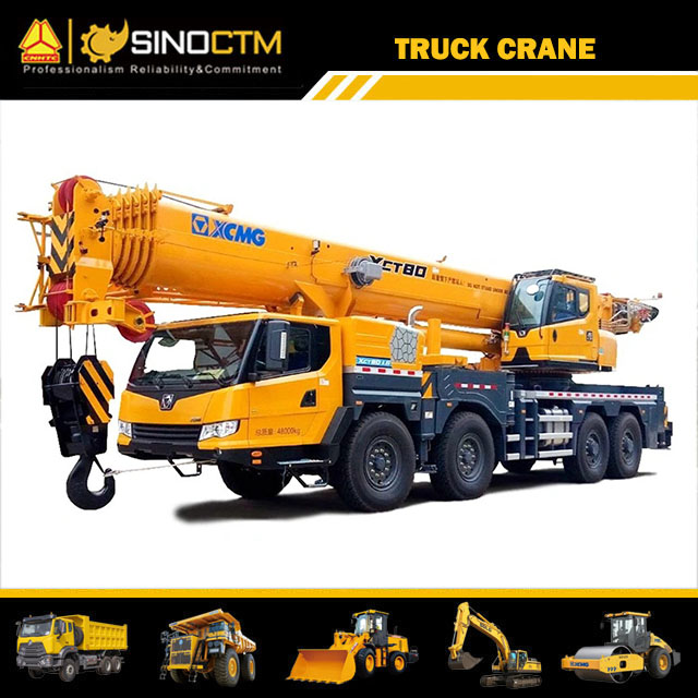 Grue de camion XCMG XCT80 80T