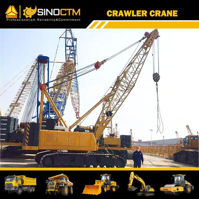 Grue sur chenilles XCMG XGC55