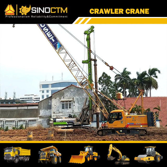 Grue sur chenilles XCMG XGC55