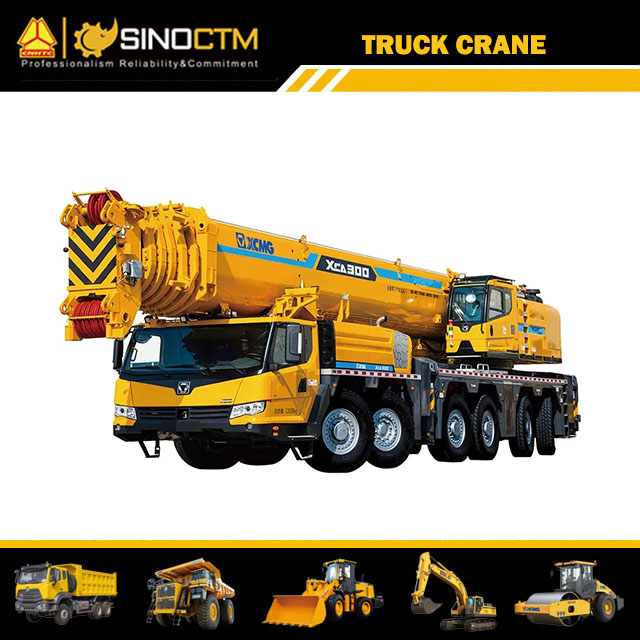 Grue tout terrain XCMG XCA300 Grue mobile de 300 tonnes