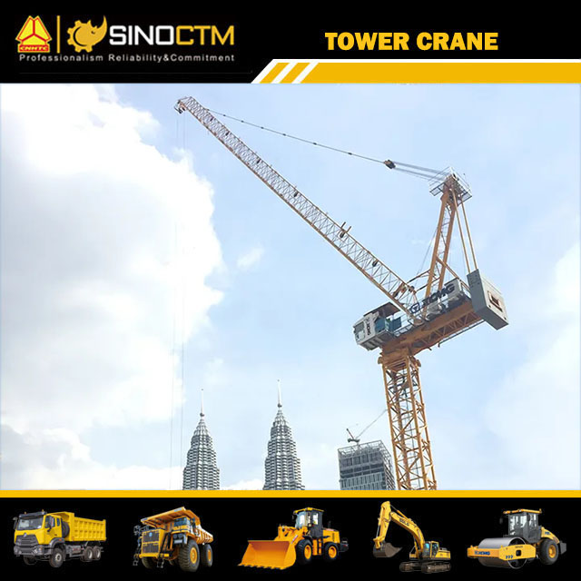 Grue à tour relevable 8T