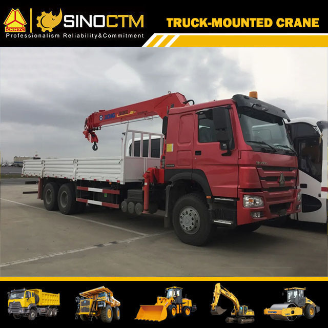 XCMG 12 tonnes nouvelle grue montée sur camion à flèche télescopique SQ12SK3Q à vendre