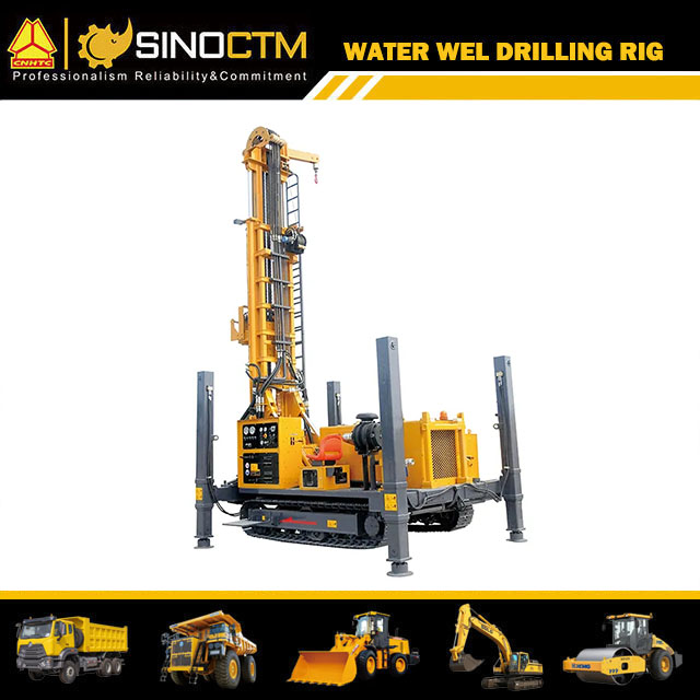 Plate-forme de forage de puits d'eau officielle XCMG de 12 tonnes XSL5/280