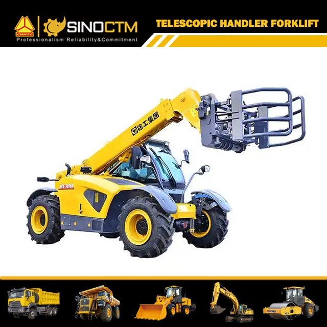 Chariot élévateur sur pneus XCMG XC6-3006K chariot télescopique 6m chargeur à bois 3 tonnes