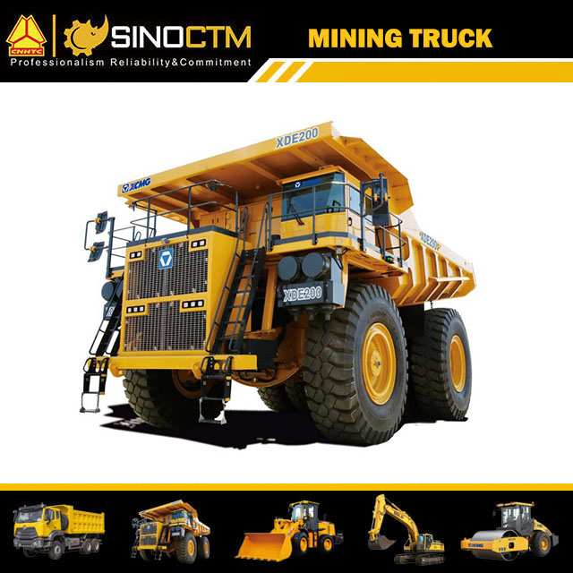 XCMG XDE200 electric drive dump truck 200T Price