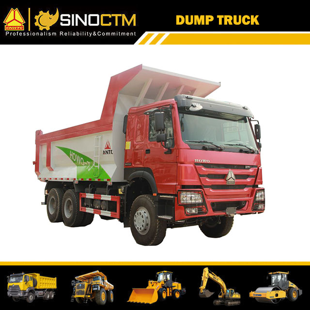 Camion à benne basculante à benne basculante SINOTRUK HOWO 25T