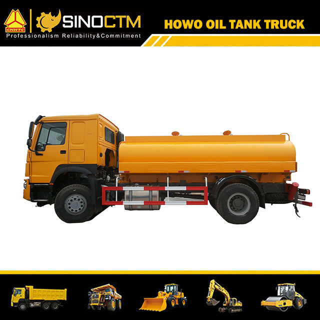 Camion-citerne de carburant SINOTRUK HOWO 4X2 12cbm
