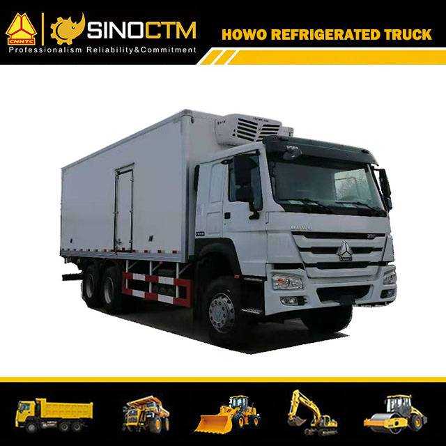 Sinotruk HOWO 6X4 America Thermo King ou transporteur congélateur réfrigérateur réfrigéré de refroidissement camion
