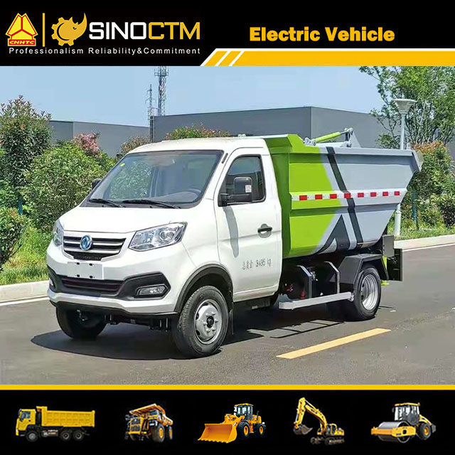 Véhicule de levage à crochet hydraulique pour travaux légers électriques