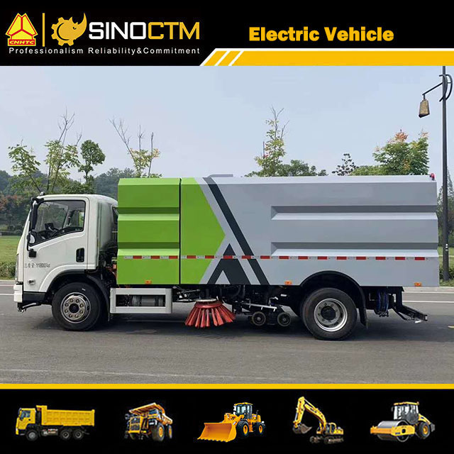 Camion balayeuse de route d'aspirateur d'aspirateur