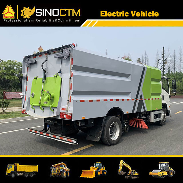 Camion balayeuse de route d'aspirateur d'aspirateur