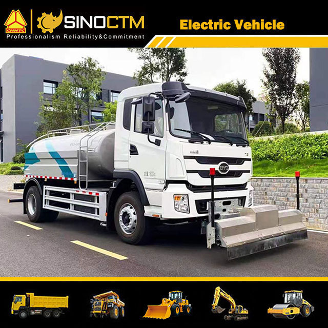 Camions de nettoyage à haute pression de camion de jet d'eau et de rinçage à haute pression de 10 000 L