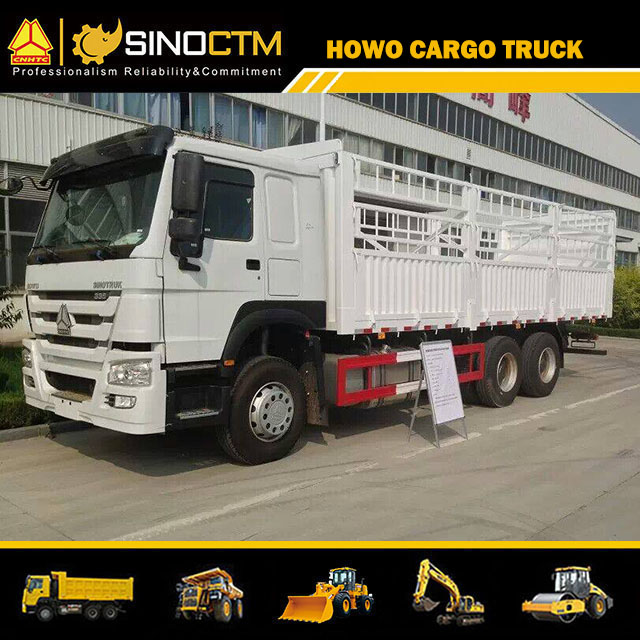 Sinotruk HOWO 6X4 8X4 371HP 30 tonnes de charge utile camion Van Cargo Box Truck