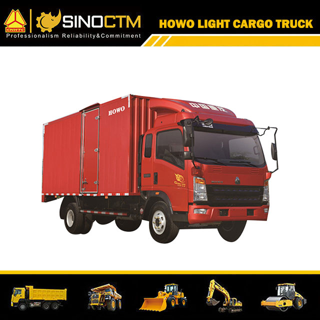 Sinotruk HOWO Light 4X2 8 tonnes 10 tonnes 12 tonnes de camion de fret à vendre