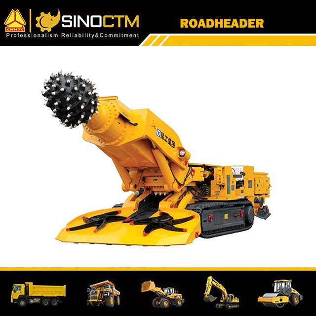 XCMG Manufacture Roadheader Ebz260 85tonne Chine Mines de charbon Roadheader Tunneling Roadheader pour la vente