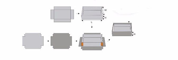 Rigid Box wrapping making machine