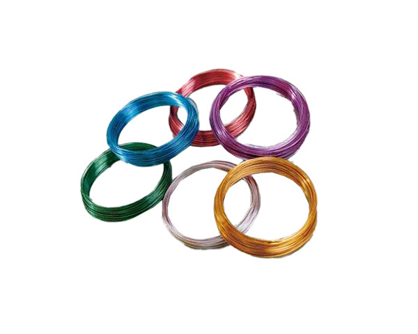 Multicolor Anodized Aluminum Wire For Craft Work