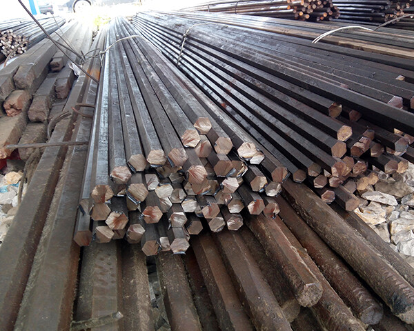 Carbon steel hexagonal bar
