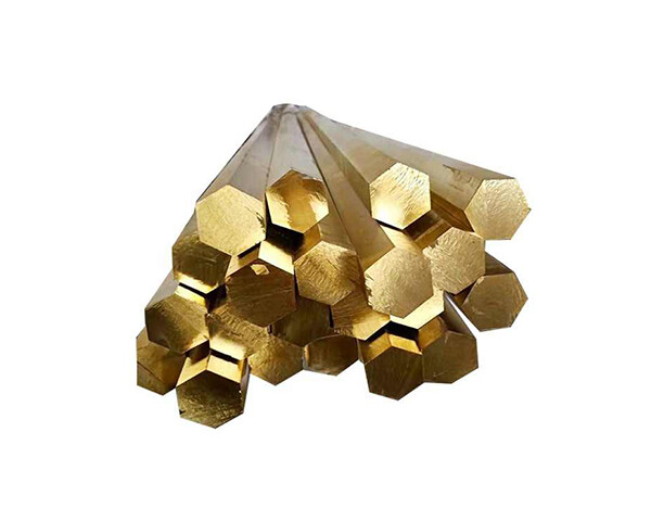 Hexagonal copper bar