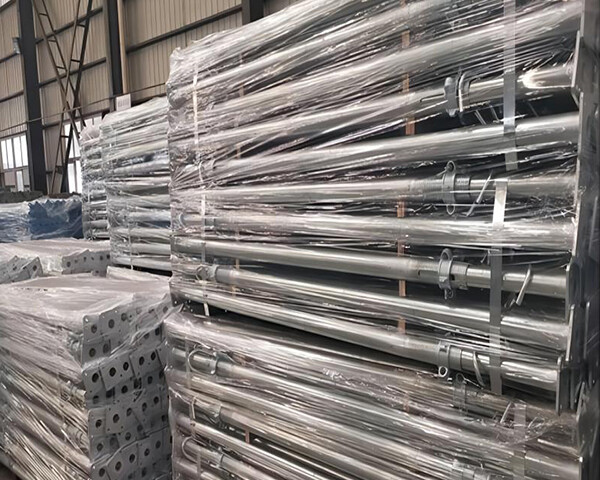 Galvanized steel bracing