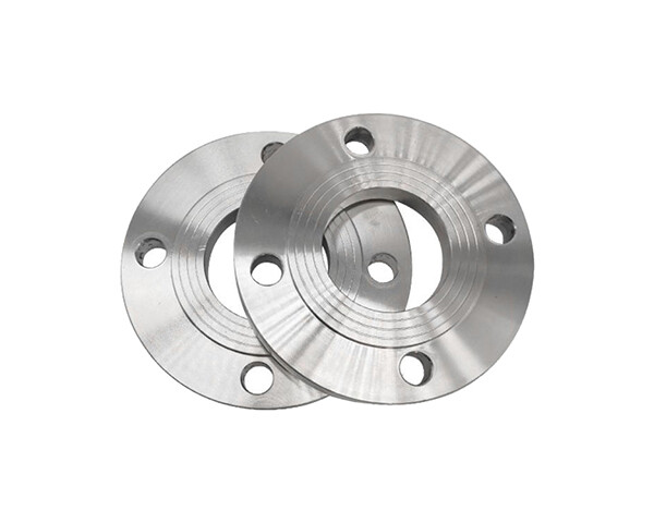 Flat welded flange