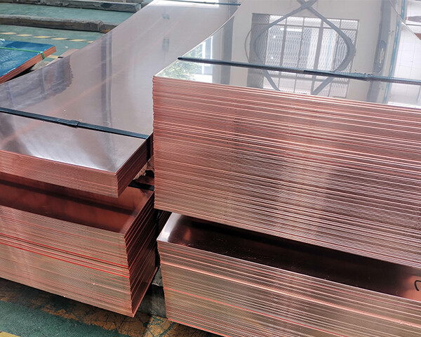 Copper plating Steel plates